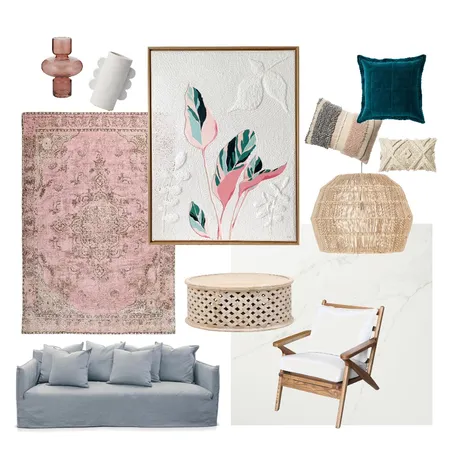 Ficusy Pink Interior Design Mood Board by Monica Henry on Style Sourcebook