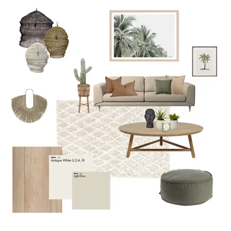 Desert Living Room Interior Design Mood Board by elizaraedesigns_ on Style Sourcebook