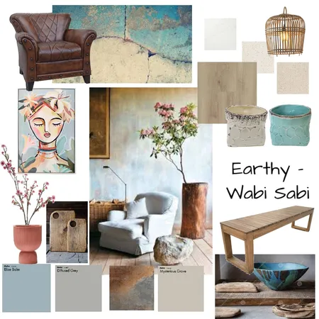 Wabi Sabi Interior Design Mood Board by Rachael Woodham on Style Sourcebook