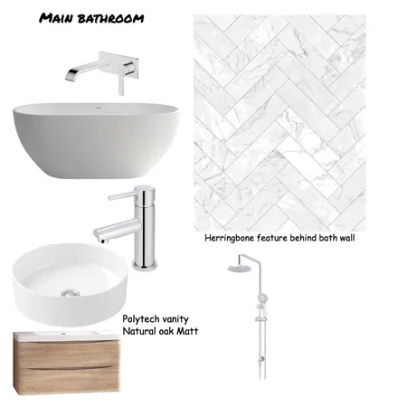 Main bathroom Interior Design Mood Board by Nicolasherwell on Style Sourcebook