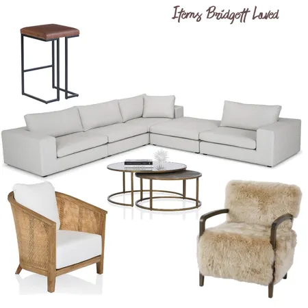 Bridgett's Chosen Items Interior Design Mood Board by Kanopi Interiors & Design on Style Sourcebook