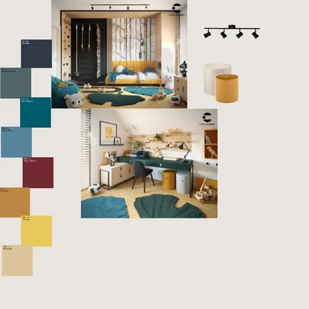 kids bedroom Interior Design Mood Board by pkosmid on Style Sourcebook