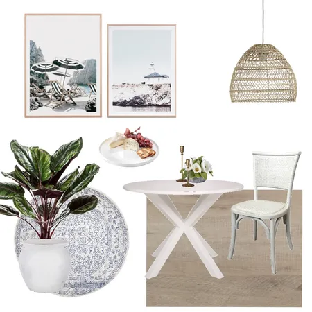 Textured Dining Interior Design Mood Board by The Sanctuary Interior Design on Style Sourcebook