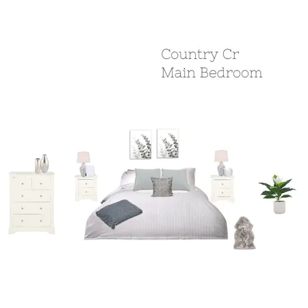 Country Cr Main Beddroom Interior Design Mood Board by Simply Styled on Style Sourcebook