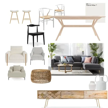 Living/Dining Interior Design Mood Board by aliciatlt on Style Sourcebook