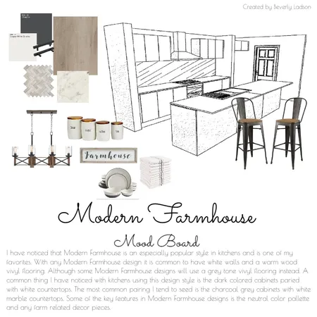 Modern Farmhouse Interior Design Mood Board by Beverly Zaske on Style Sourcebook