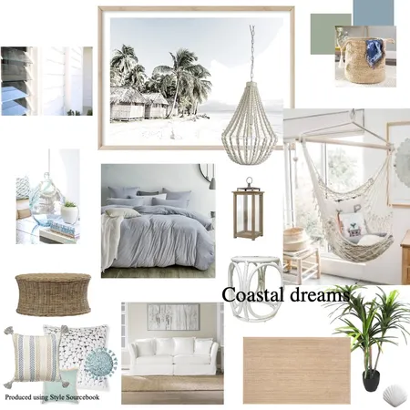 Coastal Bedroom Mood Board Interior Design Mood Board by Margie Ferguson on Style Sourcebook