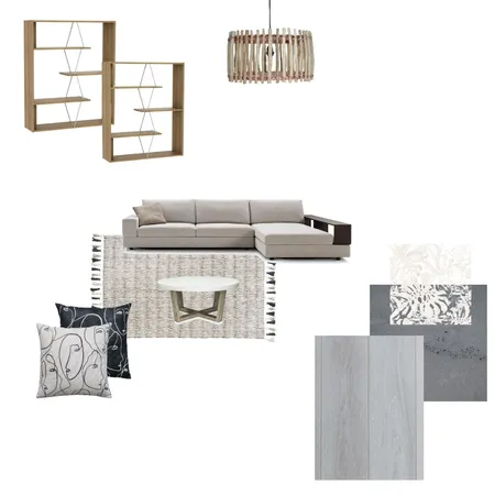 Living Room Interior Design Mood Board by rahaf ibrahim on Style Sourcebook