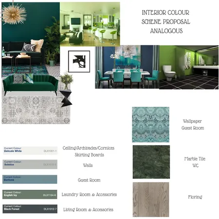 VP Milani Module 6 Interior Design Mood Board by Valeria P Milani on Style Sourcebook