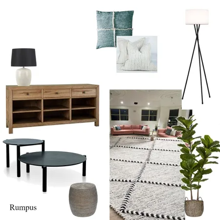 Bradley Court Rumpus Interior Design Mood Board by MyPad Interior Styling on Style Sourcebook