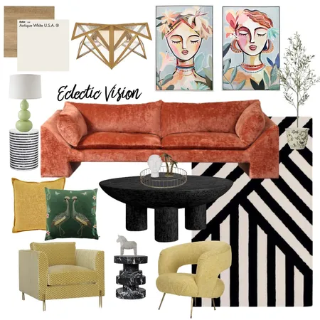 Eclectic Vision Interior Design Mood Board by jordantdurand on Style Sourcebook