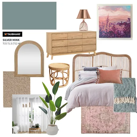 bedroom 2 Interior Design Mood Board by Jess Hutchison Art on Style Sourcebook