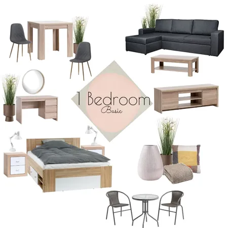 1 BR BASIC Interior Design Mood Board by Toni Martinez on Style Sourcebook