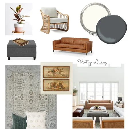 Vintage Living Interior Design Mood Board by robertahildebrand on Style Sourcebook