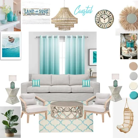 Modern Coastal Interior Design Mood Board by Aparnaa on Style Sourcebook