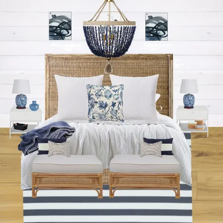 coastal bed - cozy Interior Design Mood Board by Angiel Design on Style Sourcebook