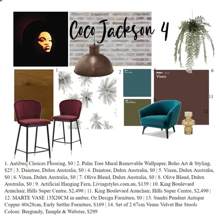 Coco Jackson 4 Interior Design Mood Board by Home Styling Melbourne on Style Sourcebook