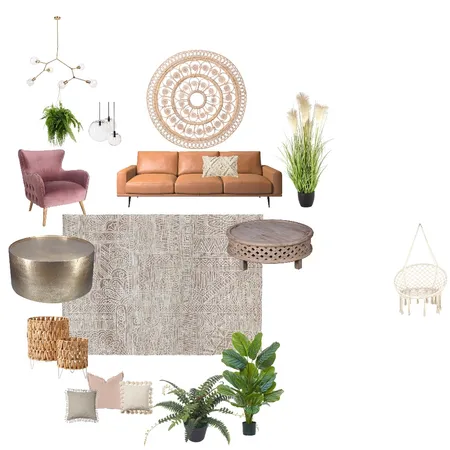 Boho Chic Interior Design Mood Board by staceyhale on Style Sourcebook