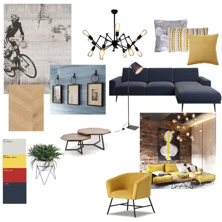 Urban chic Interior Design Mood Board by vaishnavi on Style Sourcebook