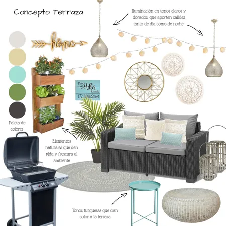 terraza gricel Interior Design Mood Board by clauconejero on Style Sourcebook