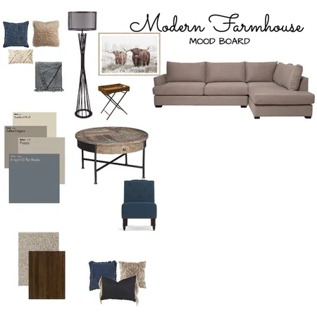 MODERM FARMHOUSE MOOD BOARD Interior Design Mood Board by MRadu on Style Sourcebook