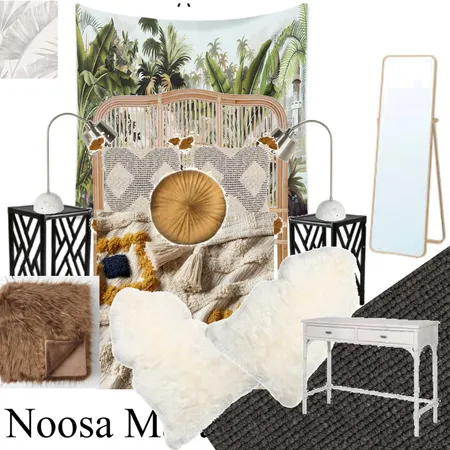 Noosa Master Bed Going Live No rust Interior Design Mood Board by Somerset on Style Sourcebook