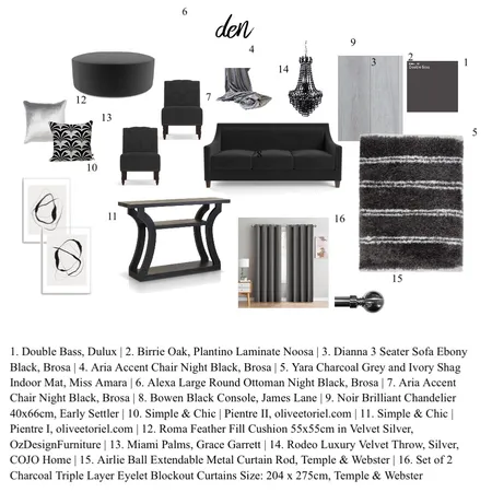 Module Nine Interior Design Mood Board by 33 Pears on Style Sourcebook