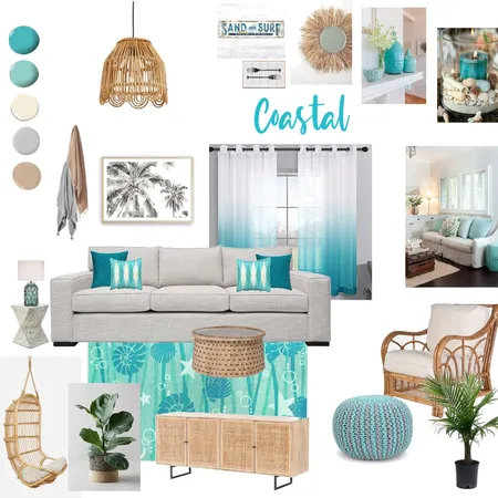 Modern Coastal Interior Design Mood Board by Aparnaa on Style Sourcebook