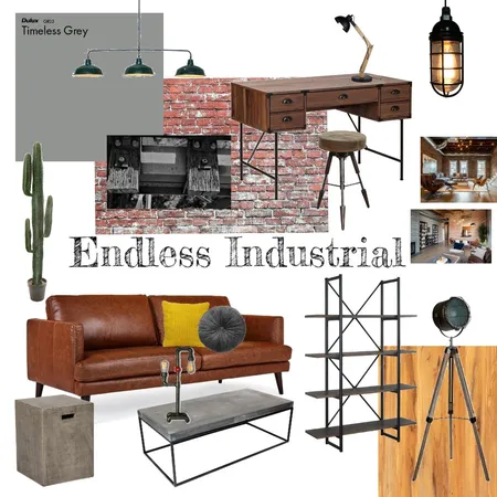 endless industrial Interior Design Mood Board by leia's_InteriorDreams on Style Sourcebook