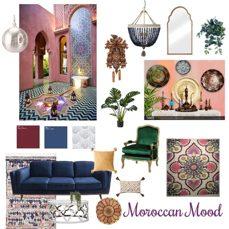 moroccan mood Interior Design Mood Board by darcievoorhees on Style Sourcebook