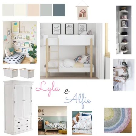 kids room Interior Design Mood Board by LouiseInteriorDesign on Style Sourcebook