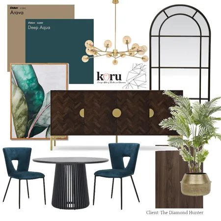 The Diamond Hunter Interior Design Mood Board by bronteskaines on Style Sourcebook