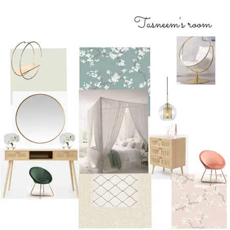 Tasneem's room Interior Design Mood Board by Nuria on Style Sourcebook