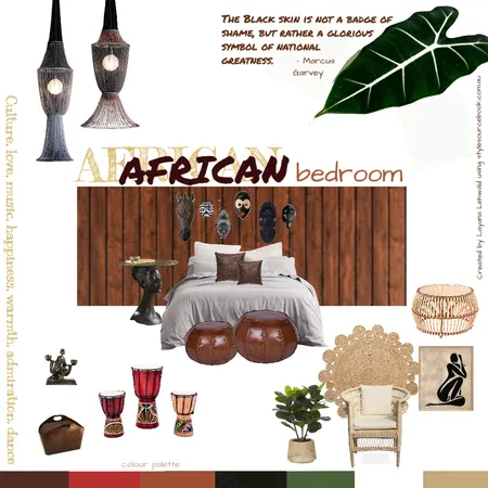 African Interior Design Mood Board by layanainteriors on Style Sourcebook