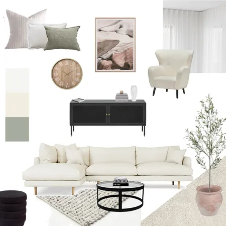 Living Room - V2 Interior Design Mood Board by kbi interiors on Style Sourcebook