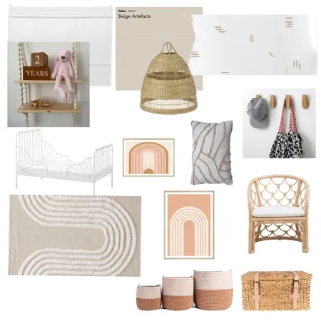 אלון ושקד חדר ילדה Interior Design Mood Board by EMANUEL on Style Sourcebook