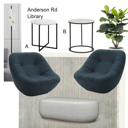 ANDERSON Library Interior Design Mood Board by hararidesigns on Style Sourcebook