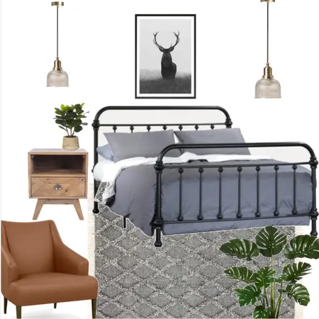 Farmhouse Bedroom Interior Design Mood Board by Lisa Maree Interiors on Style Sourcebook