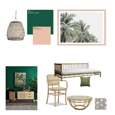 Tropical Oasis Interior Design Mood Board by brookegould on Style Sourcebook