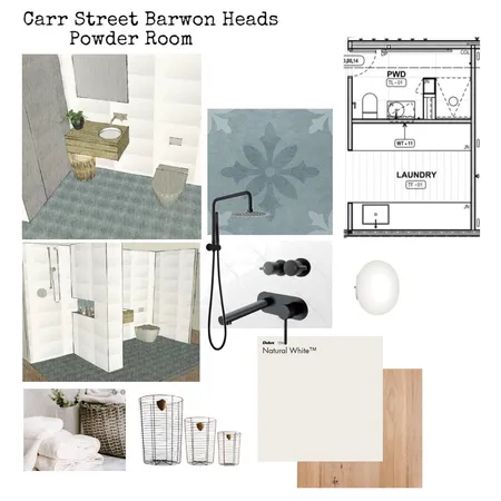 Carr Street - Family Bathroom Interior Design Mood Board by sberetta on Style Sourcebook