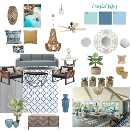 coastal vibes Interior Design Mood Board by shefalisuman on Style Sourcebook