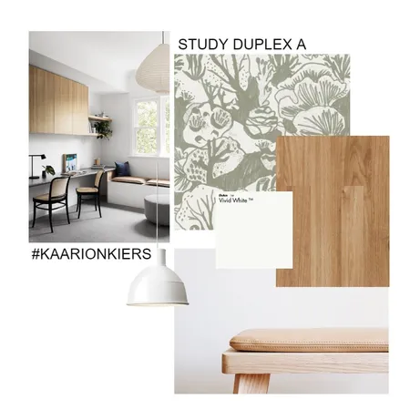 Kaari on Kiers - Study Duplex A Interior Design Mood Board by hemko interiors on Style Sourcebook