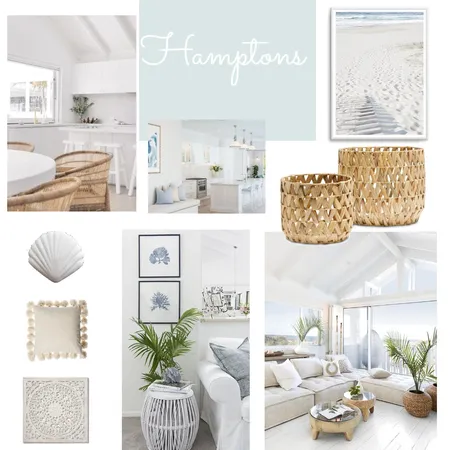 Hamptons Interior Design Mood Board by Grace Girot on Style Sourcebook