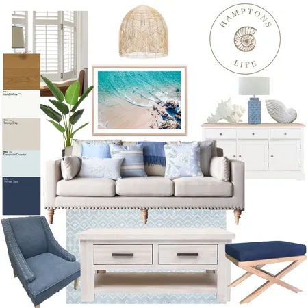 Hamptons 2 Interior Design Mood Board by katherinebuccini on Style Sourcebook