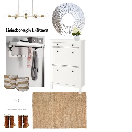 Gainsborough Entrance (A) Interior Design Mood Board by Nis Interiors on Style Sourcebook