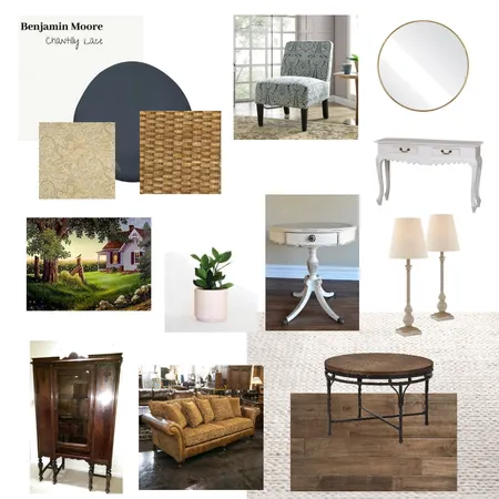 Antique Farmhouse Interior Design Mood Board by robertahildebrand on Style Sourcebook