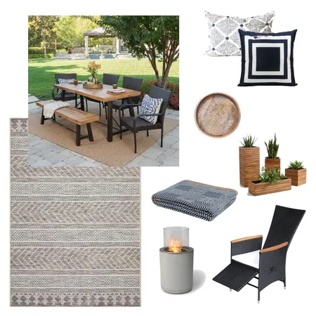 Outdoor Living Interior Design Mood Board by robertahildebrand on Style Sourcebook