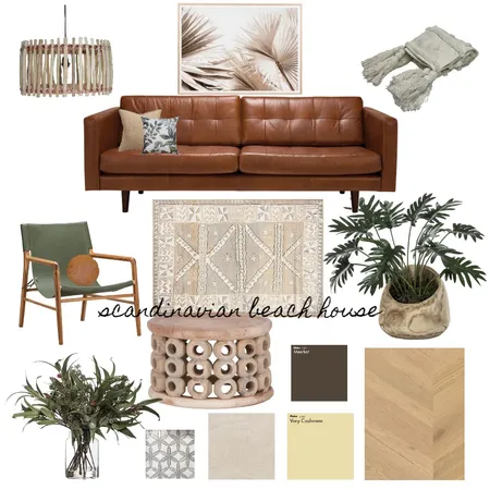 Scandinavian Beach House Interior Design Mood Board by trishastyle on Style Sourcebook