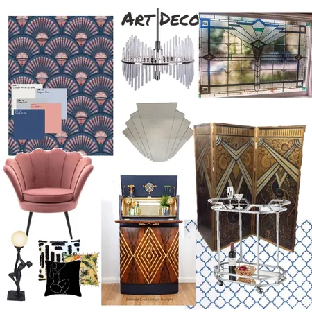 Art Deco Interior Design Mood Board by Lesley Macdonald on Style Sourcebook