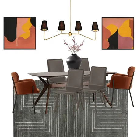 Catherine Dining Room #2 Interior Design Mood Board by DecorandMoreDesigns on Style Sourcebook